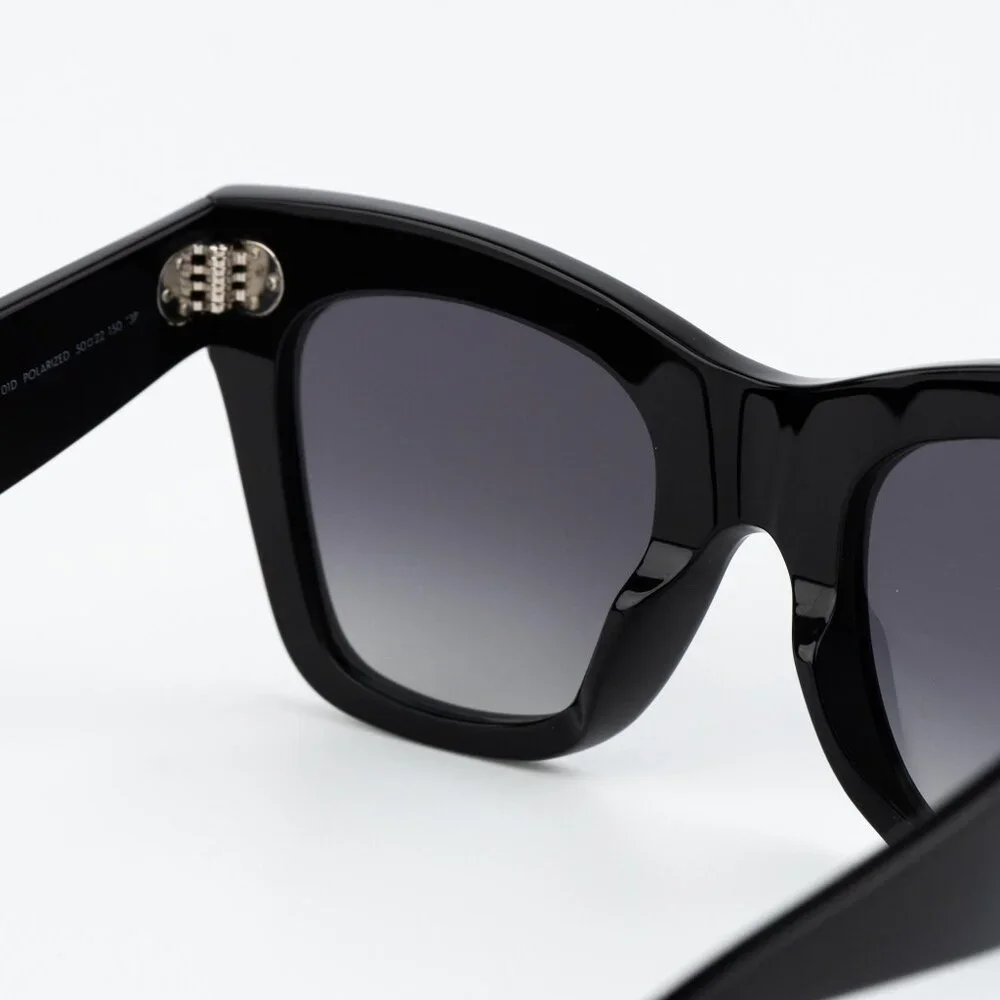 Celine 3 DOTS Women Sunglasses Black Grey Gradient CL4004IN 01D NEW AUTHENTIC - Picture 7 of 13